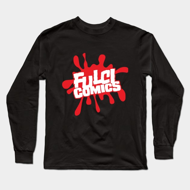 Fulci Comics Logo Long Sleeve T-Shirt by EibonPress